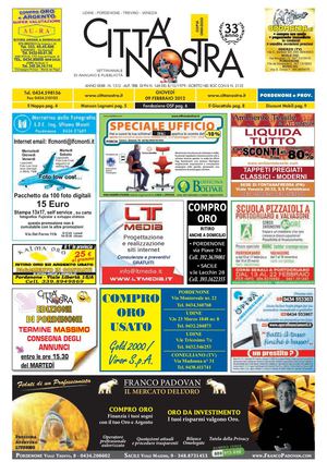 Città Nostra Pordenone del 09.02.2012 n. 1312