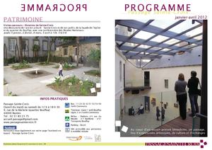 Programmation saison 2012 Passage Sainte Croix