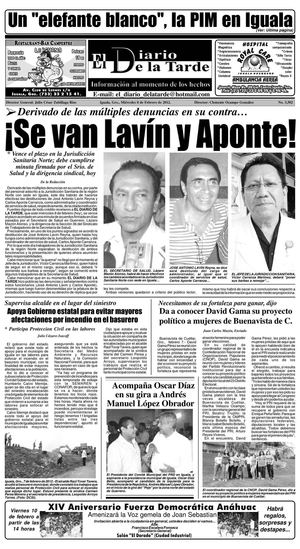 8 de febrero de 2012