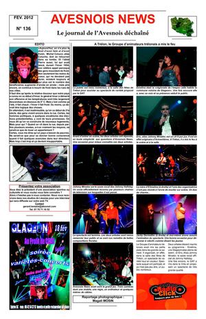 AVESNOIS NEWS N° 136