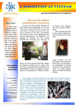 Bulletin AA au Vietnam N°9