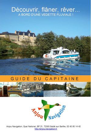 Tourisme fluvial en Anjou