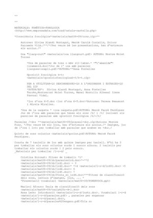 Oca de paraules 3 o + sil·labes. Anna Fontelles