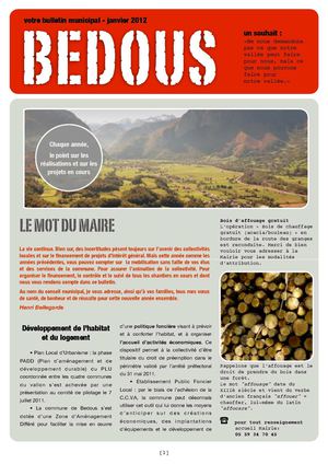 Bulletin municipal janvier 2012