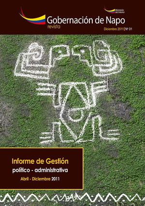 Informe de gestión Gobernacion de Napo