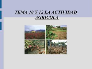 SECTOR PRIMARIO 3º ESO