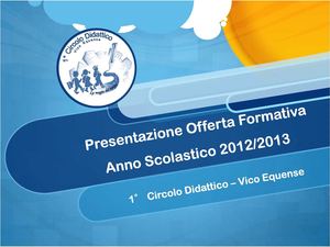 Open day 1° Circolo Didattico Vico Equense 