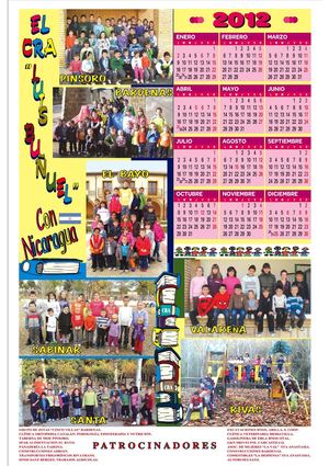 Calendario Nicaragua 2012