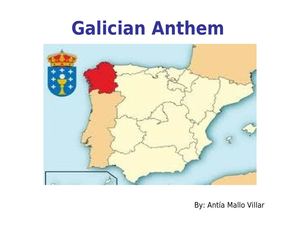 Galician anthem by Antía