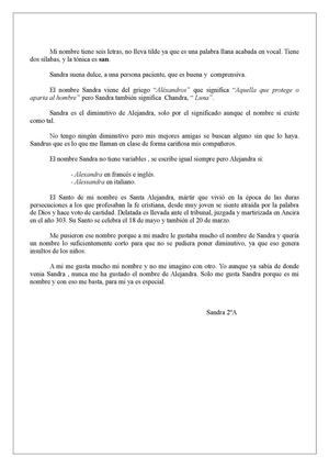 Mi nombre, una palabra