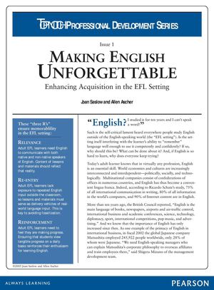 Making English Unforgatable