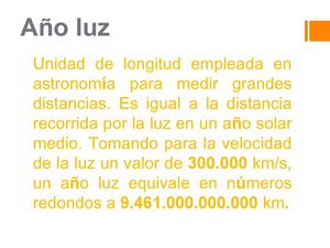año luz