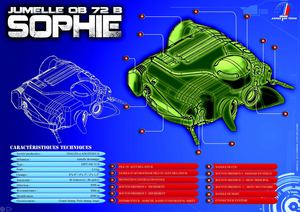 Jumelle/caméra thermique OB72B - SOPHIE 