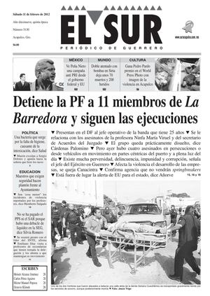 El Sur 11 de febrero 2012