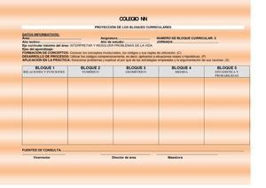 Formatos de ayuda para planificar