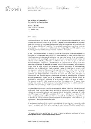 sintaxis de la imagen - comunicacion visual