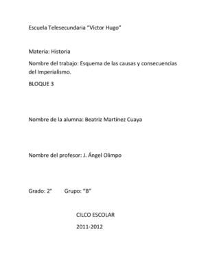 esquema de imperialismo