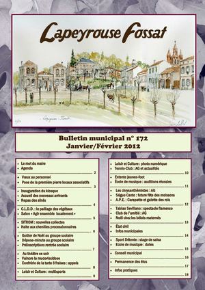 bulletin municipal janvier - février 2012