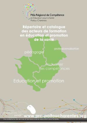 Répertoire et catalogue des acteurs de formation en éducation et promotion de la santé
