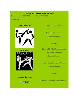 Gimnasio Taekwondo Abrera