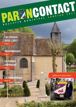 Paron contact janvier 2011