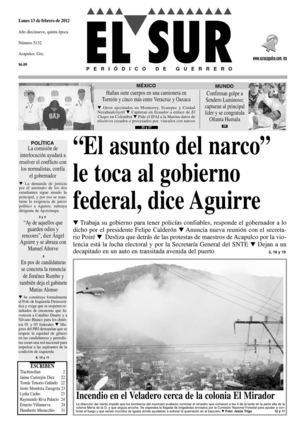 El Sur 13 de febrero de 2012