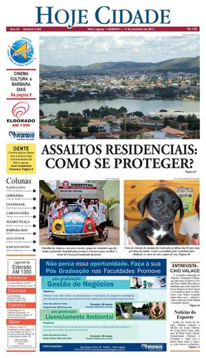Jornal Hoje Cidade 11-02-12