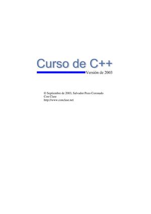 C++ Con Clases