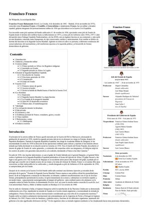 Francisco Franco.Biografía.