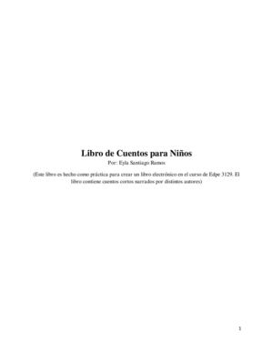Libro de Cuentos para Niños