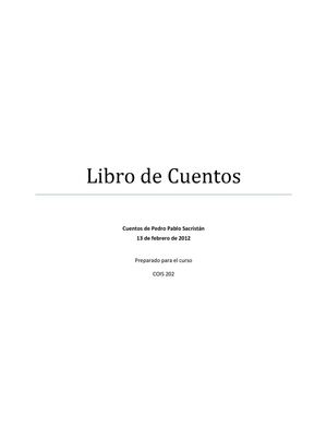 Libro de cuentos 