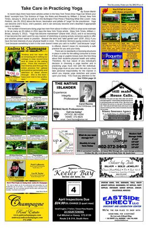 The Islander, February 14, 2012