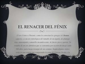 El Renacer Del Fenix