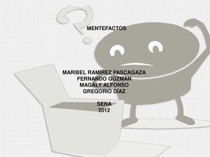 MENTEFACTOS