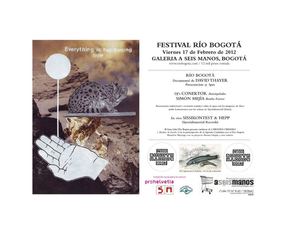 Festival Río Bogotá - 2012