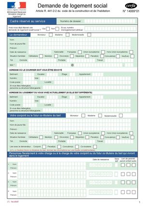 Demande de logement social