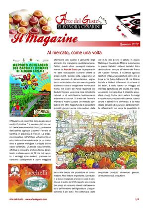 Magazine Gennaio 2012
