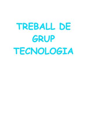 Treball de tecnologia forçes i estructures