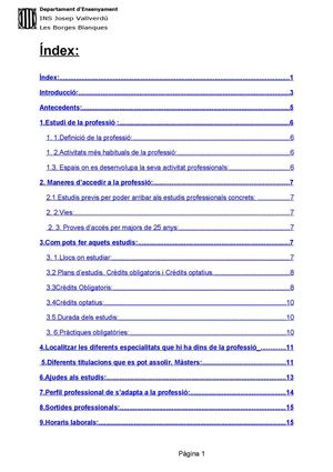 Treball de recerca 2011