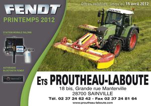 catalogue FENDT printemps 2012