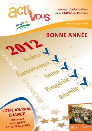 Activ'Et Vous n° 132 - Janvier Février 2012