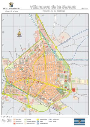 CALLEJERO VILLANUEVA DE LA SERENA