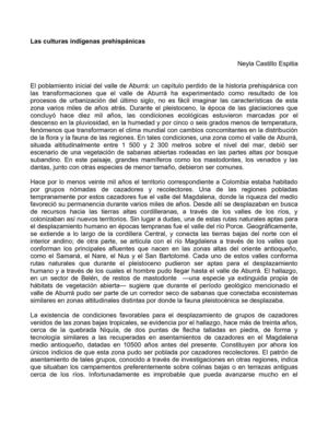 CULTURAS PREHISPÁNICAS