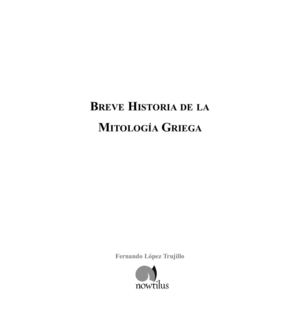 Calaméo - Breve historia de la mitología griega