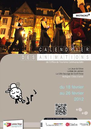 Calendrier animations du 18 au 26 février 2012