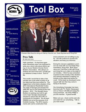 February 2012 Newsletter