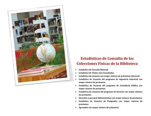Estadisticas Generales 2009