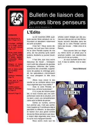 bulletin jeune lp  n1 mars 2010