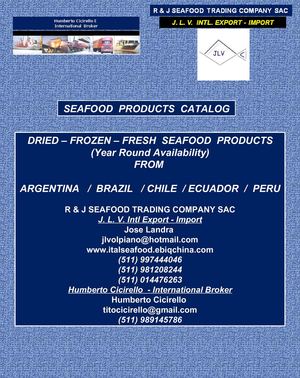 SEAFOOD BROCHURE