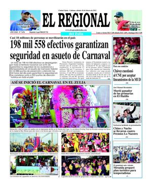 El Regional del Zulia 18-02-2012